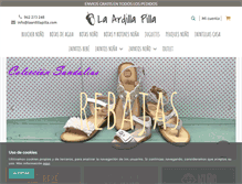 Tablet Screenshot of laardillapilla.com